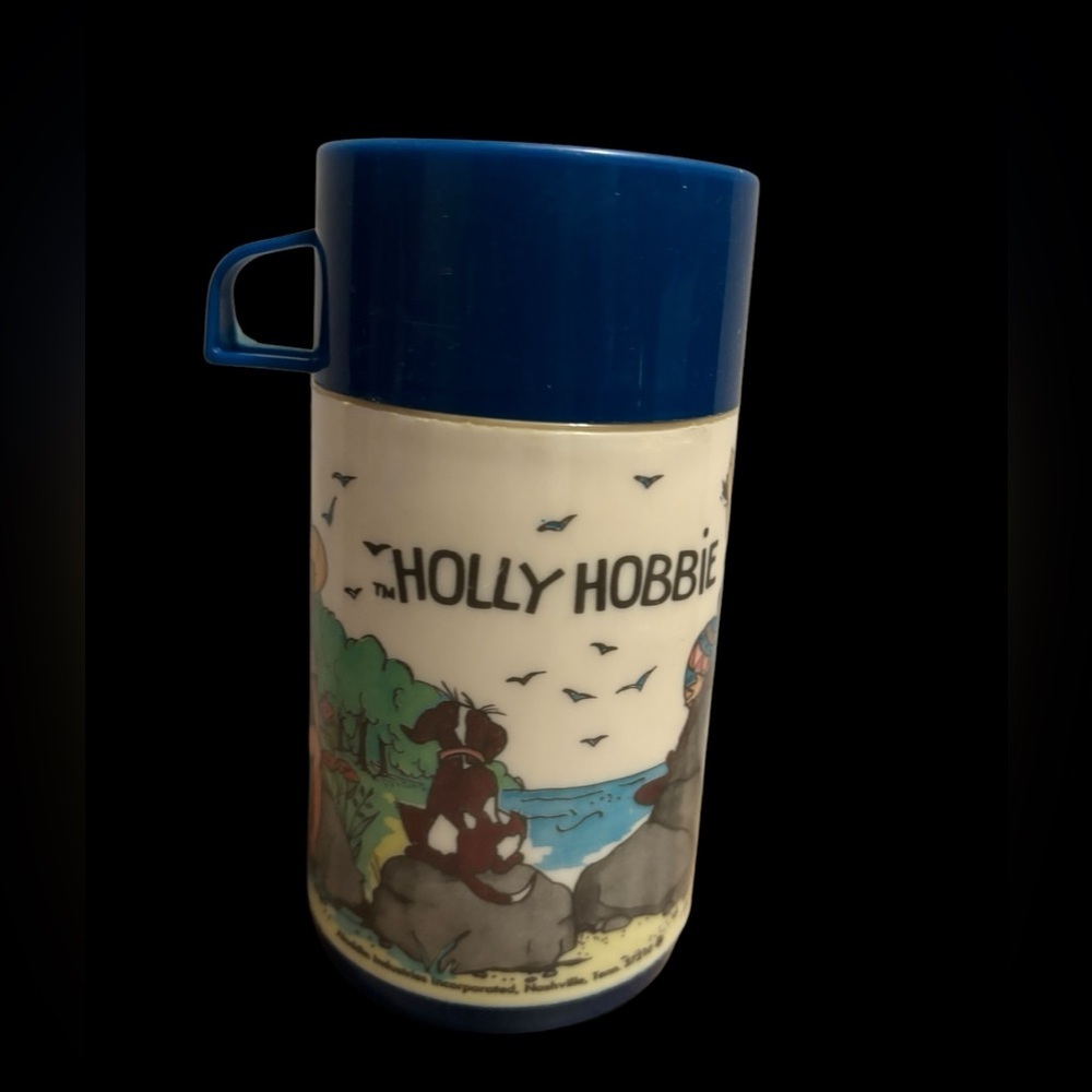 Vintage 1979s Holly Hobbie Thermos by Aladdin